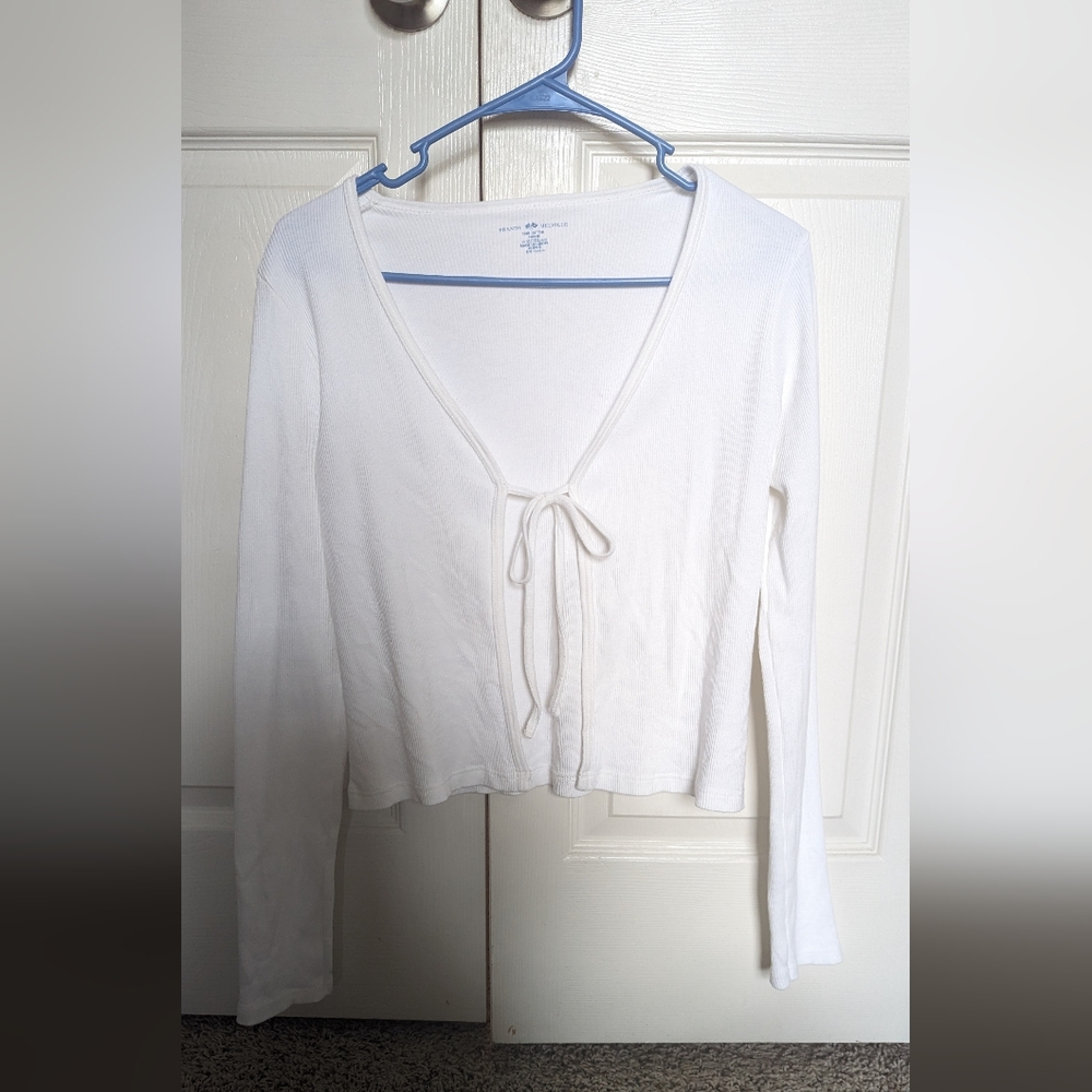 Brandy tie sweater/shirt